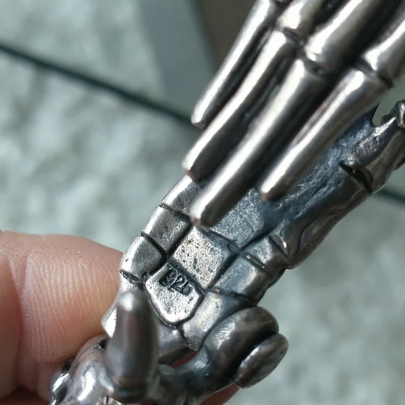 STERLING SILVER WALLET  CHAIN,  ONE OF A KIND - Picture 11 of 13